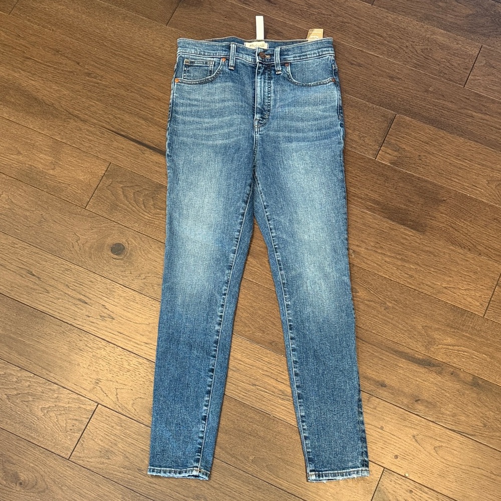 Madewell 11” High Rise Skinny Jeans Size 28 NWT Medium/Light Wash C1-062